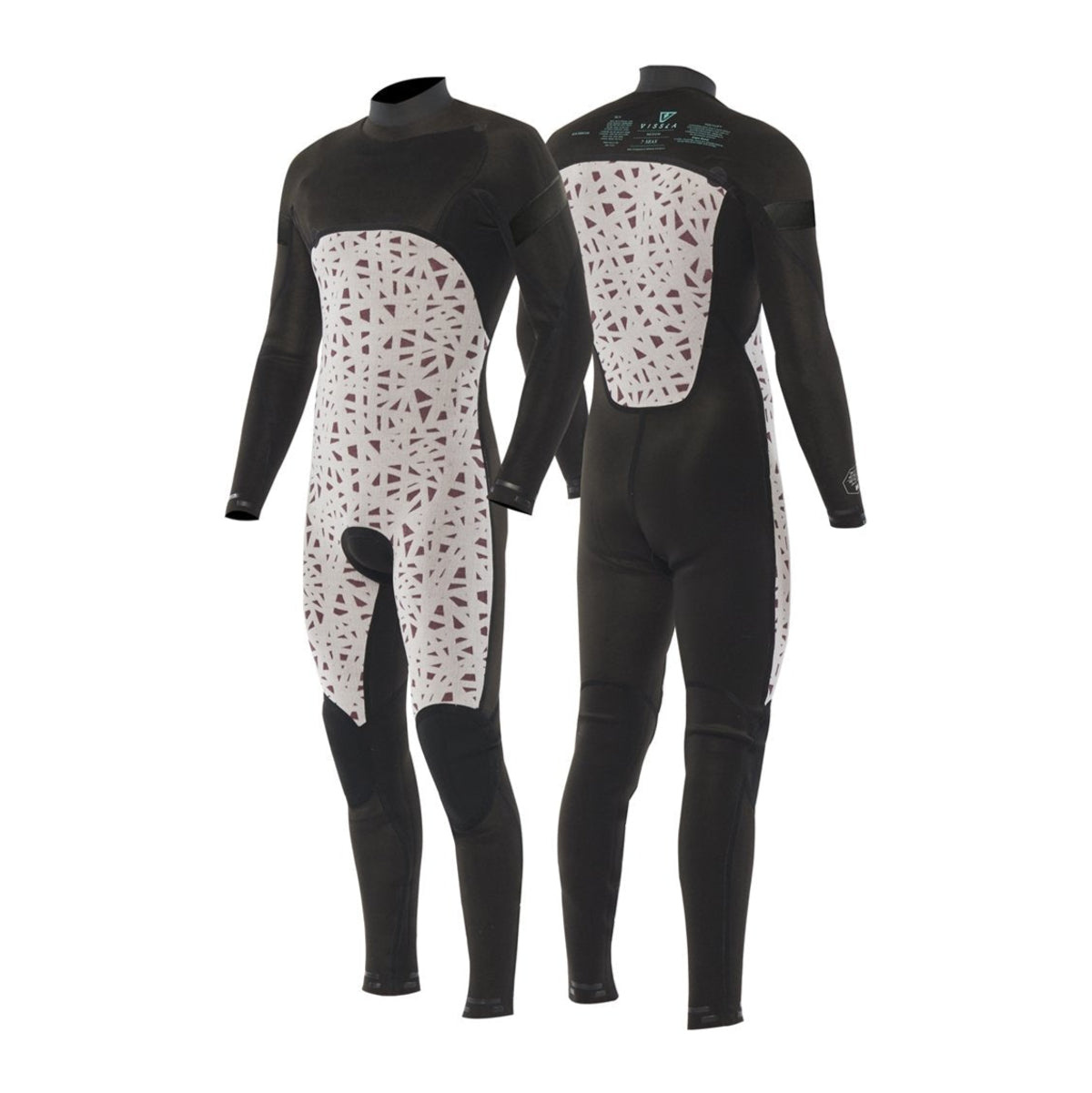 VISSLA VISSLA 7 SEAS 4-3 CHEST ZIP