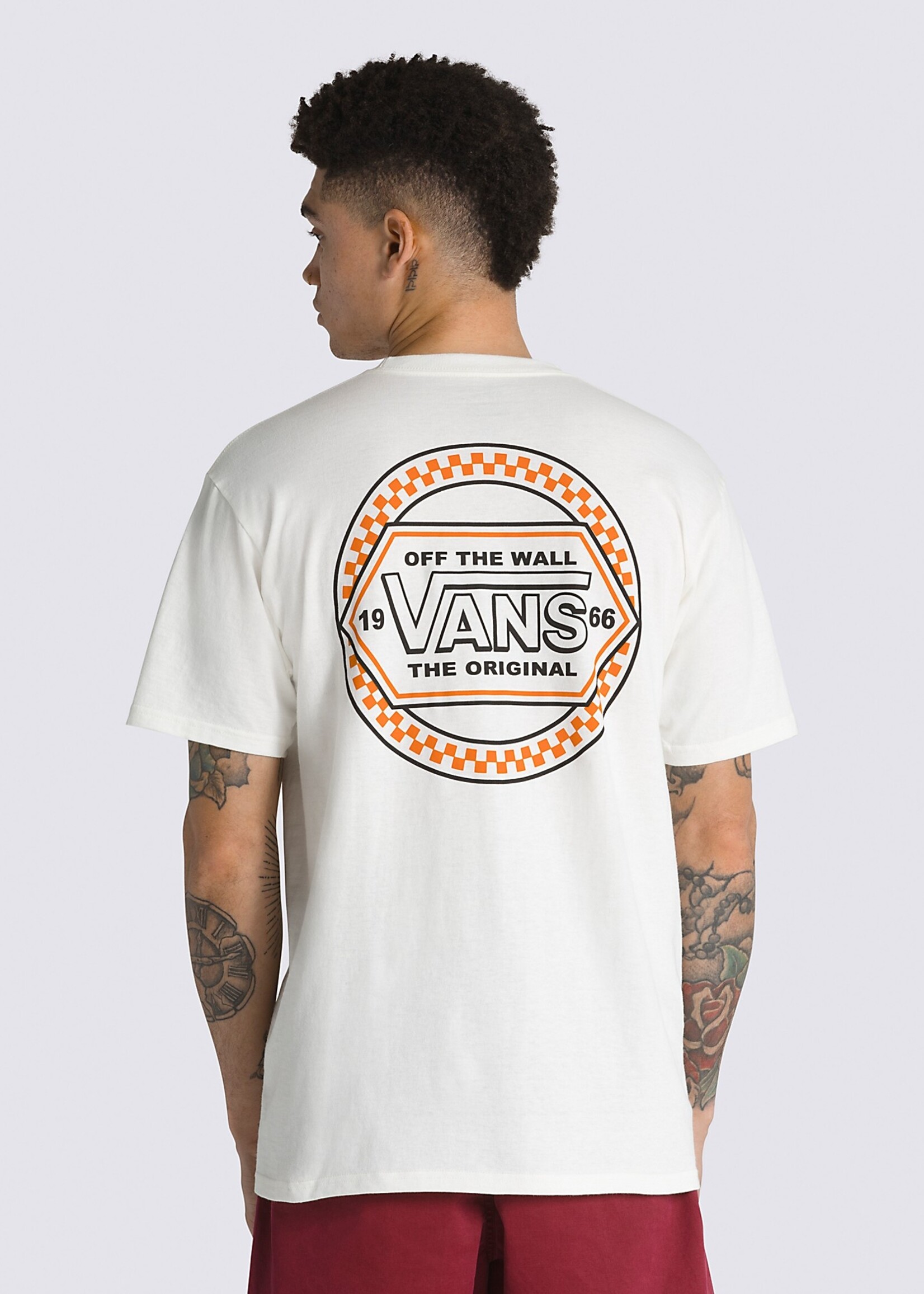 VANS VANS M CIRCLE CHECKER  SS TEE