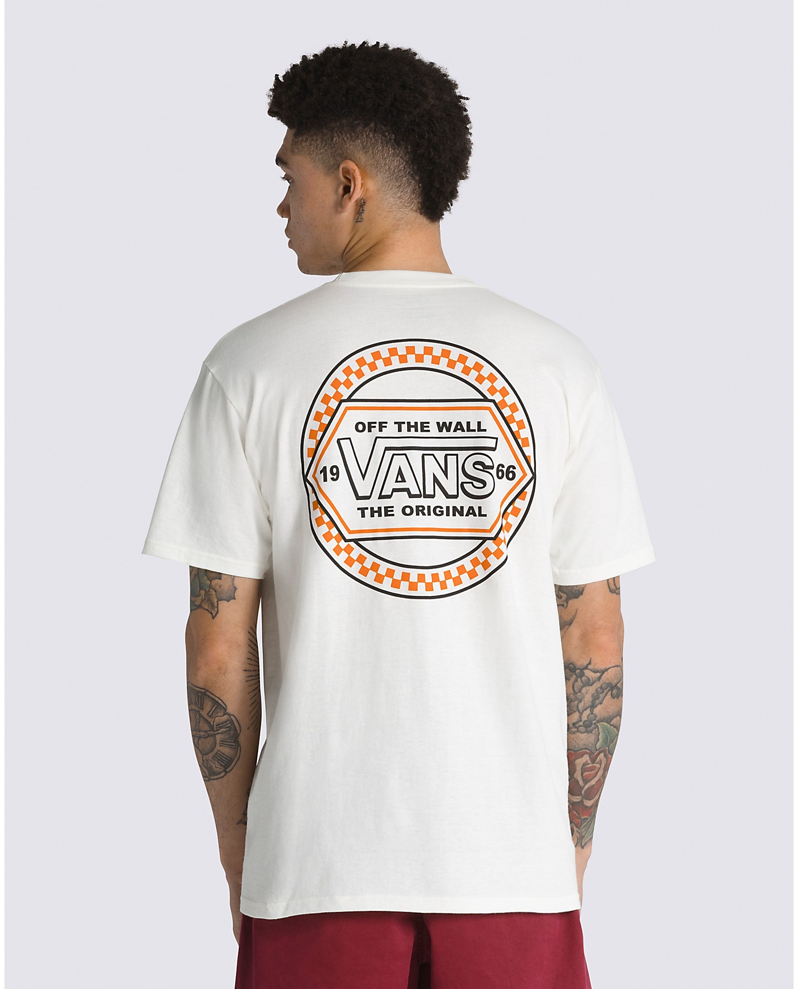 VANS M CIRCLE CHECKER  SS TEE