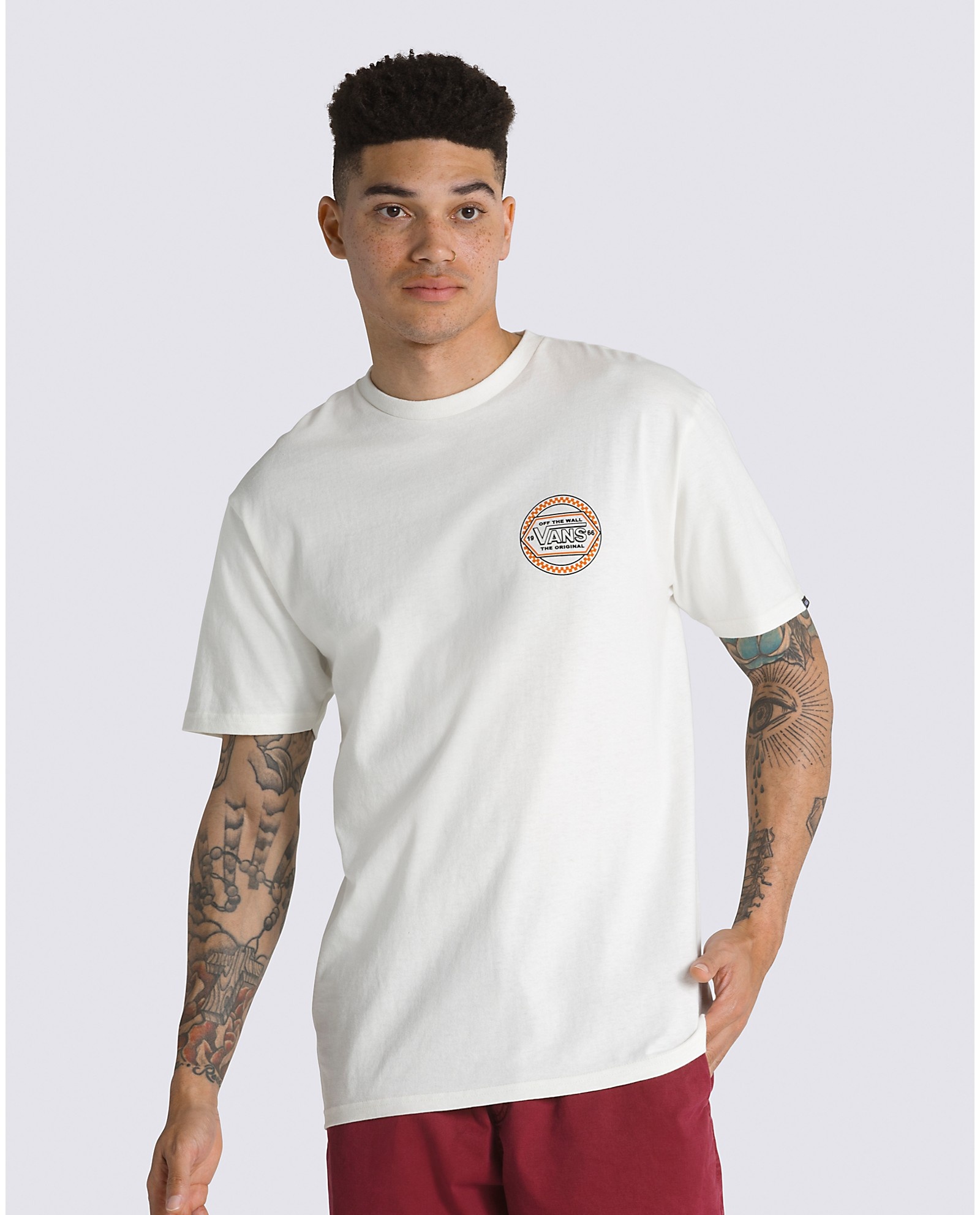 VANS M CIRCLE CHECKER  SS TEE
