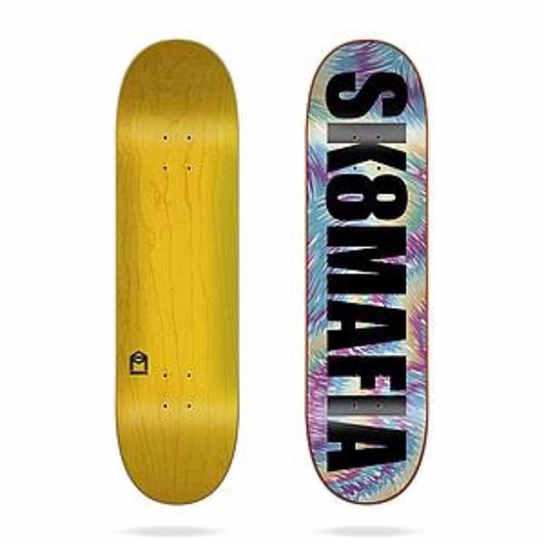 SK8MAFIA SK8MAFIA OG LOGO TIE DYE DECK 8''