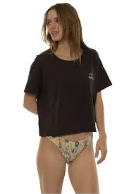 VISSLA SISSTR ALOHA CROP TEE