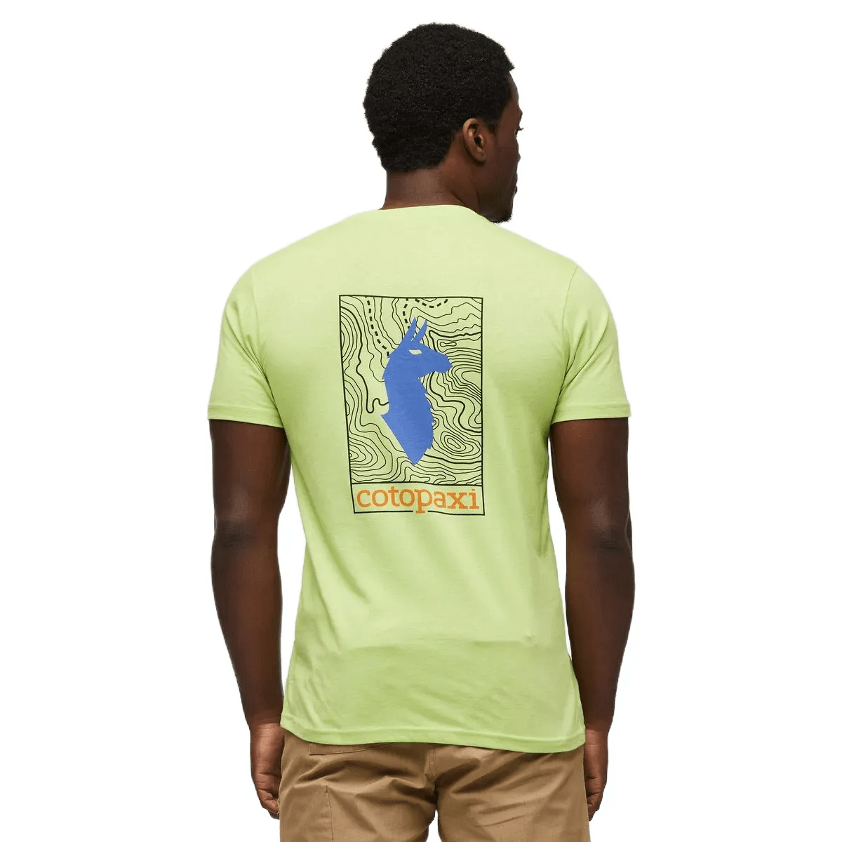 COTOPAXI COTOPAXI M LLAMA MAP TEE