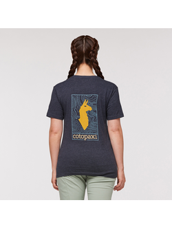 COTOPAXI COTOPAXI W LLAMA MAP TEE