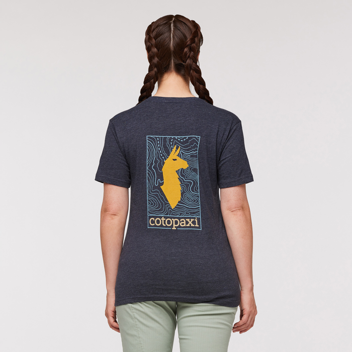 COTOPAXI COTOPAXI W LLAMA MAP TEE