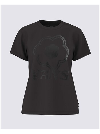 VANS W BLACKOUT FLORAL TEE