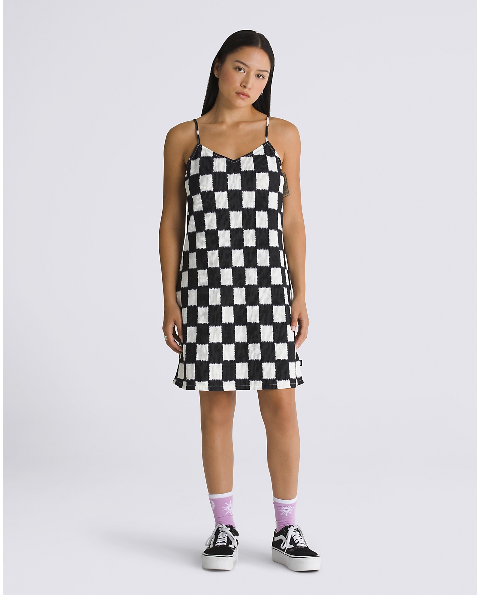 VANS W BENTON CHECKER DRESS