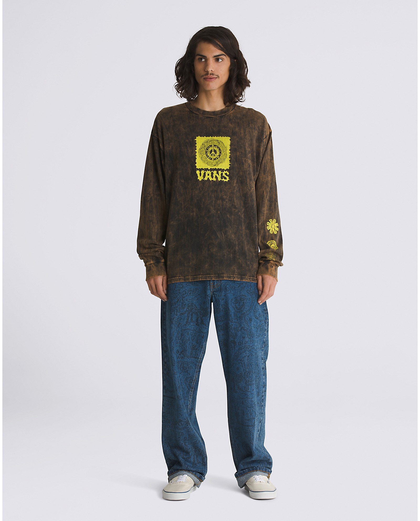 VANS M HARD PEACE  LS