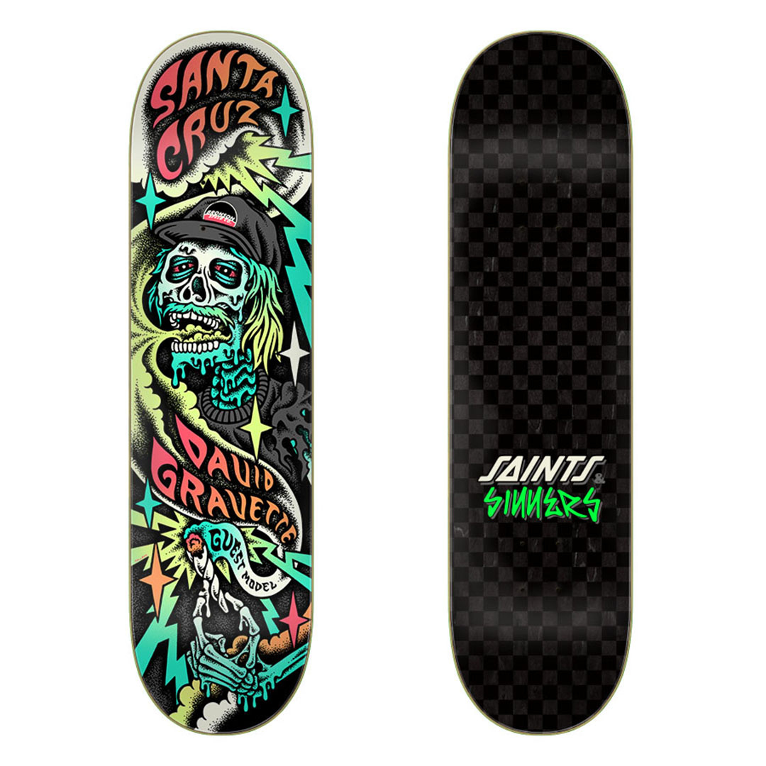 SANTA CRUZ SANTA CRUZ HIPPY SKULL 8.3''