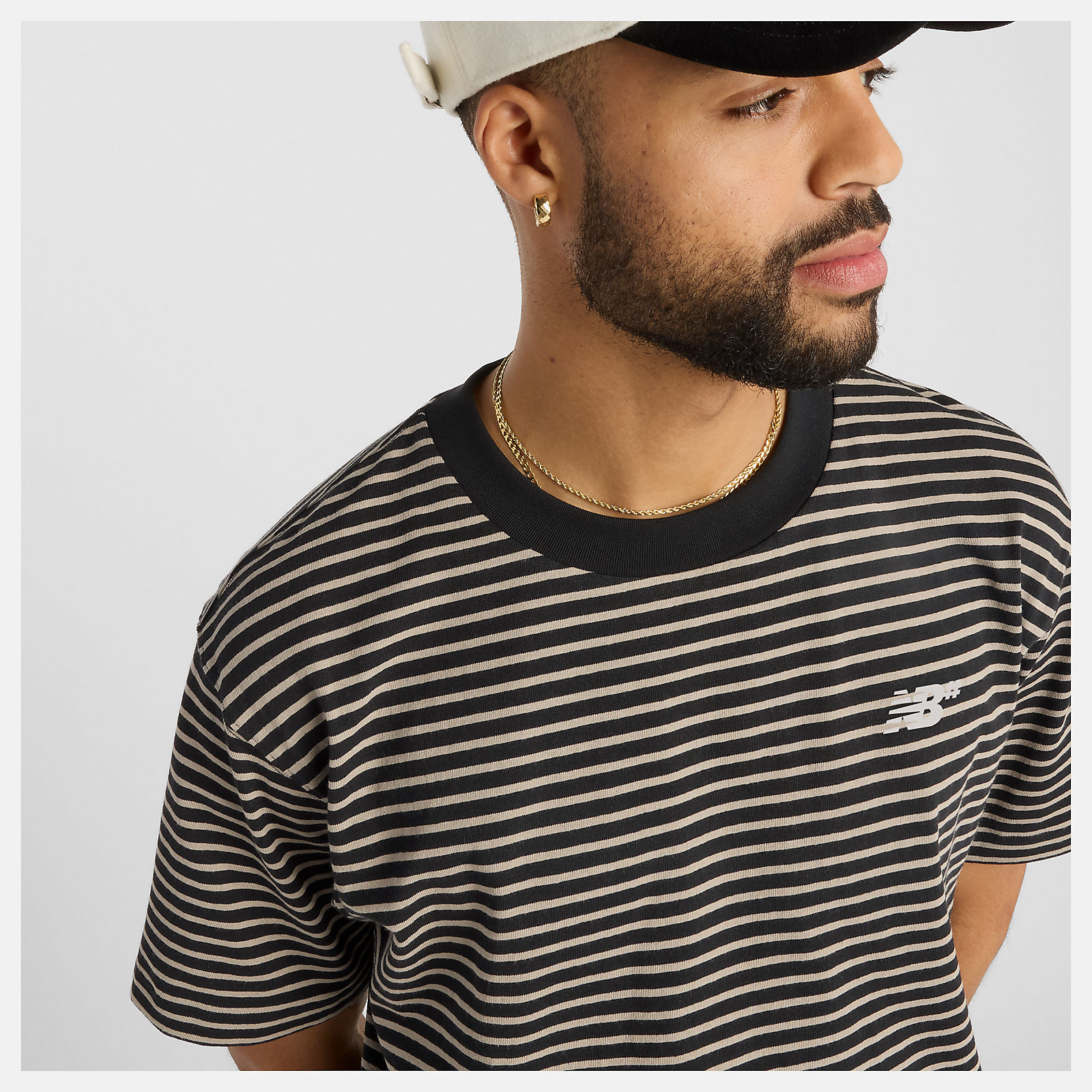 NEW BALANCE NB# THIN STRIPE TEE