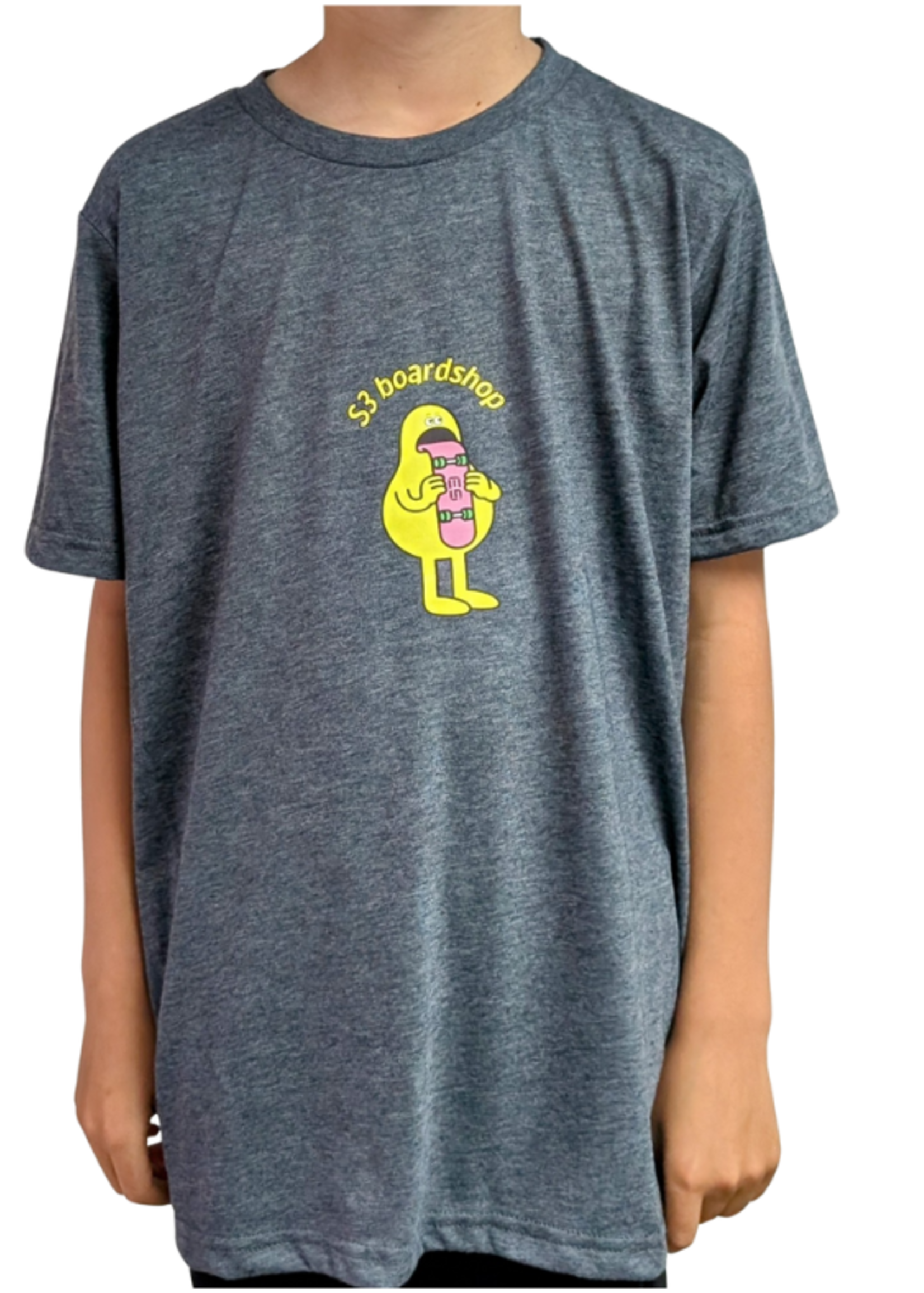 S3 S3 SK8 MONSTER TEE JR