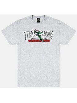 TRASHER TRASHER RED CURB TEE