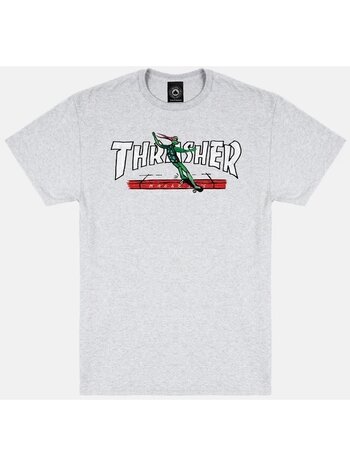 TRASHER RED CURB TEE