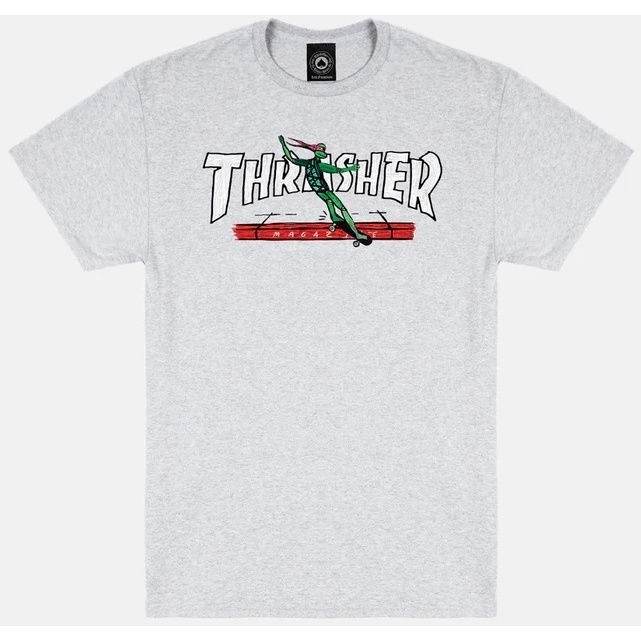 TRASHER TRASHER RED CURB TEE