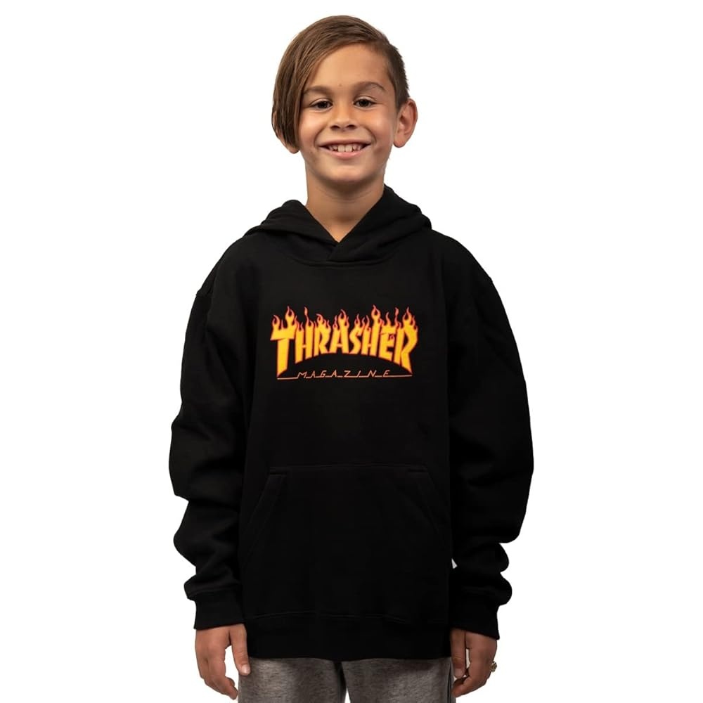 TRASHER TRASHER FLAME JR HOOD