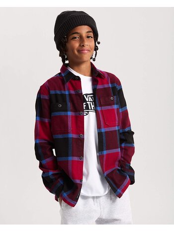 VANS LARKSPUR PLAID BOY