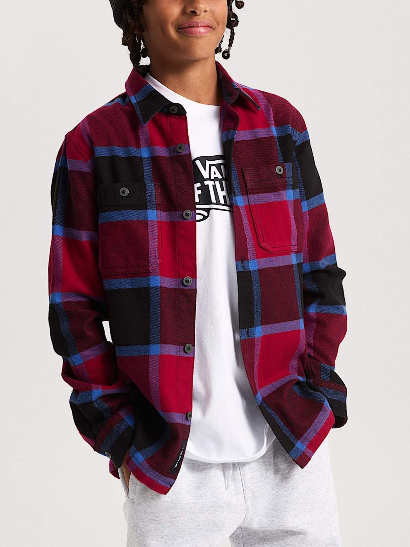 VANS LARKSPUR PLAID