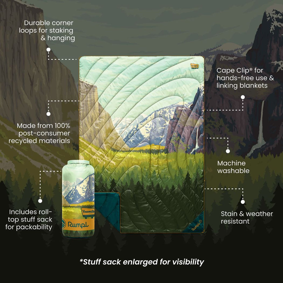 RUMPL OG PUFFY BLANKET PARK YOSEMITE 1P