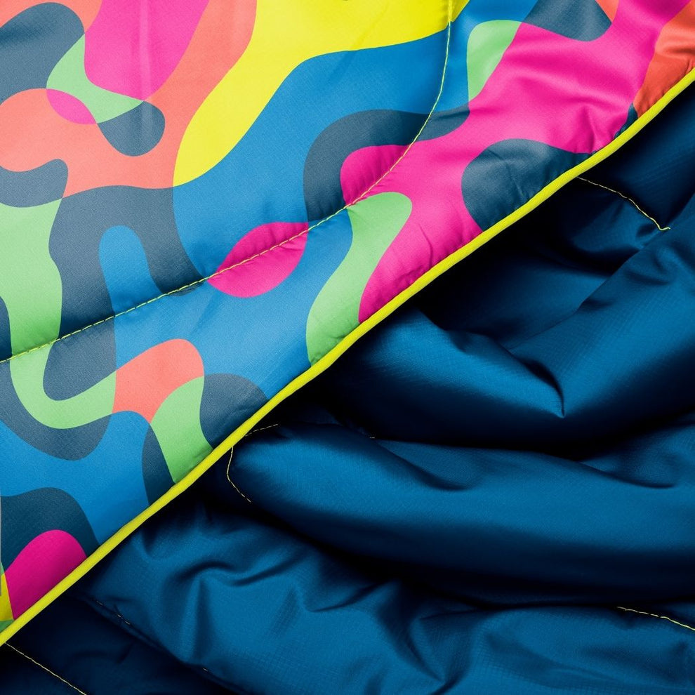 RUMPL OG PUFFY BLANKET HYPER ABSTACT 1P