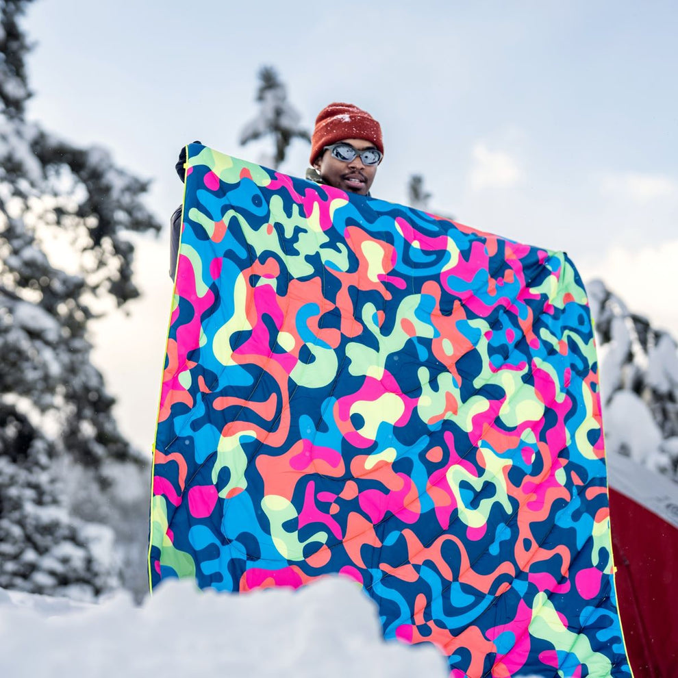 RUMPL OG PUFFY BLANKET HYPER ABSTACT 1P