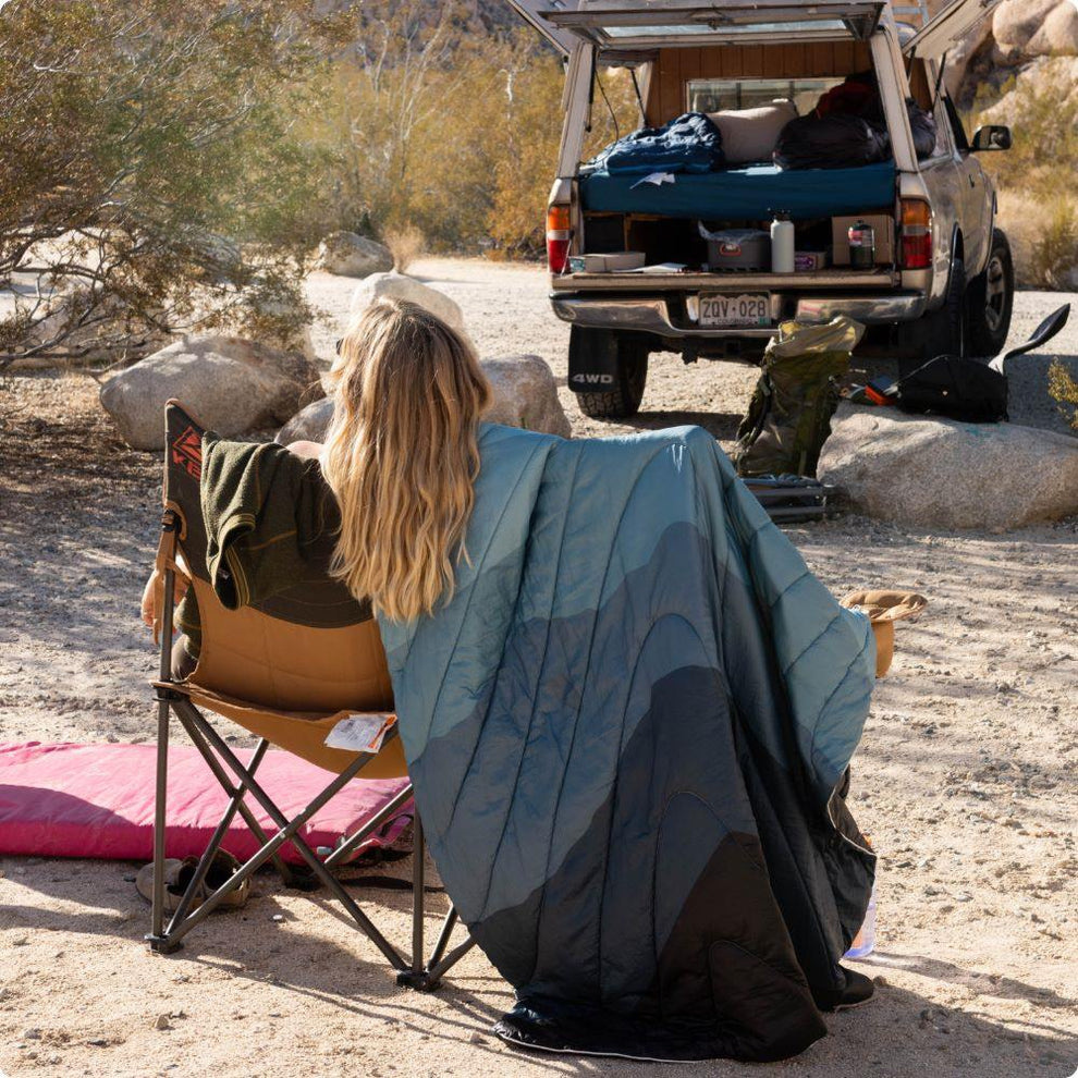 RUMPL OG PUFFY BLANKET CASCADE FADE 1P