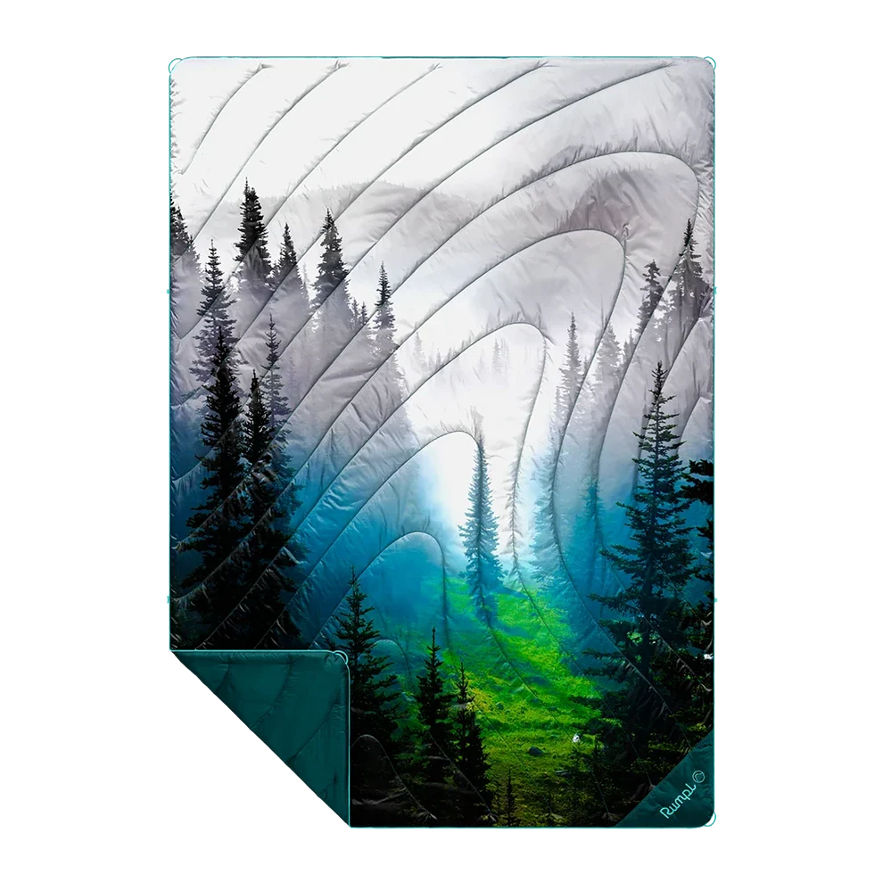 RUMPL OG PUFFY BLANKET OLYMPIC FOG