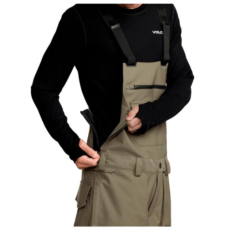 VOLCOM ROAN BIB MIL