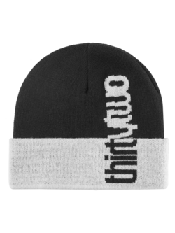 ThirtyTwo DOUBLE OVERLAP BEANIE WH