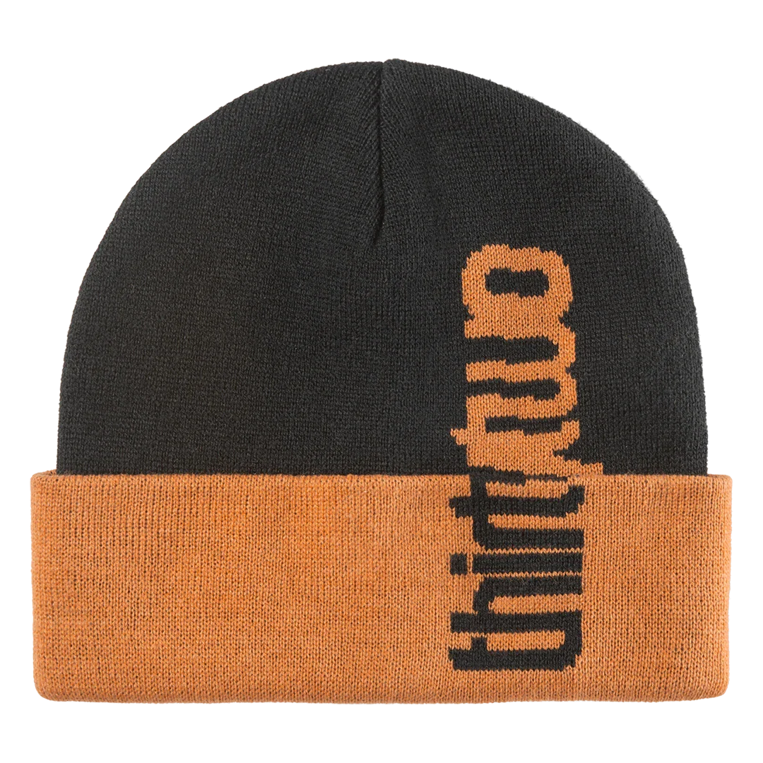 ThirtyTwo DOUBLE OVERLAP BEANIE BK
