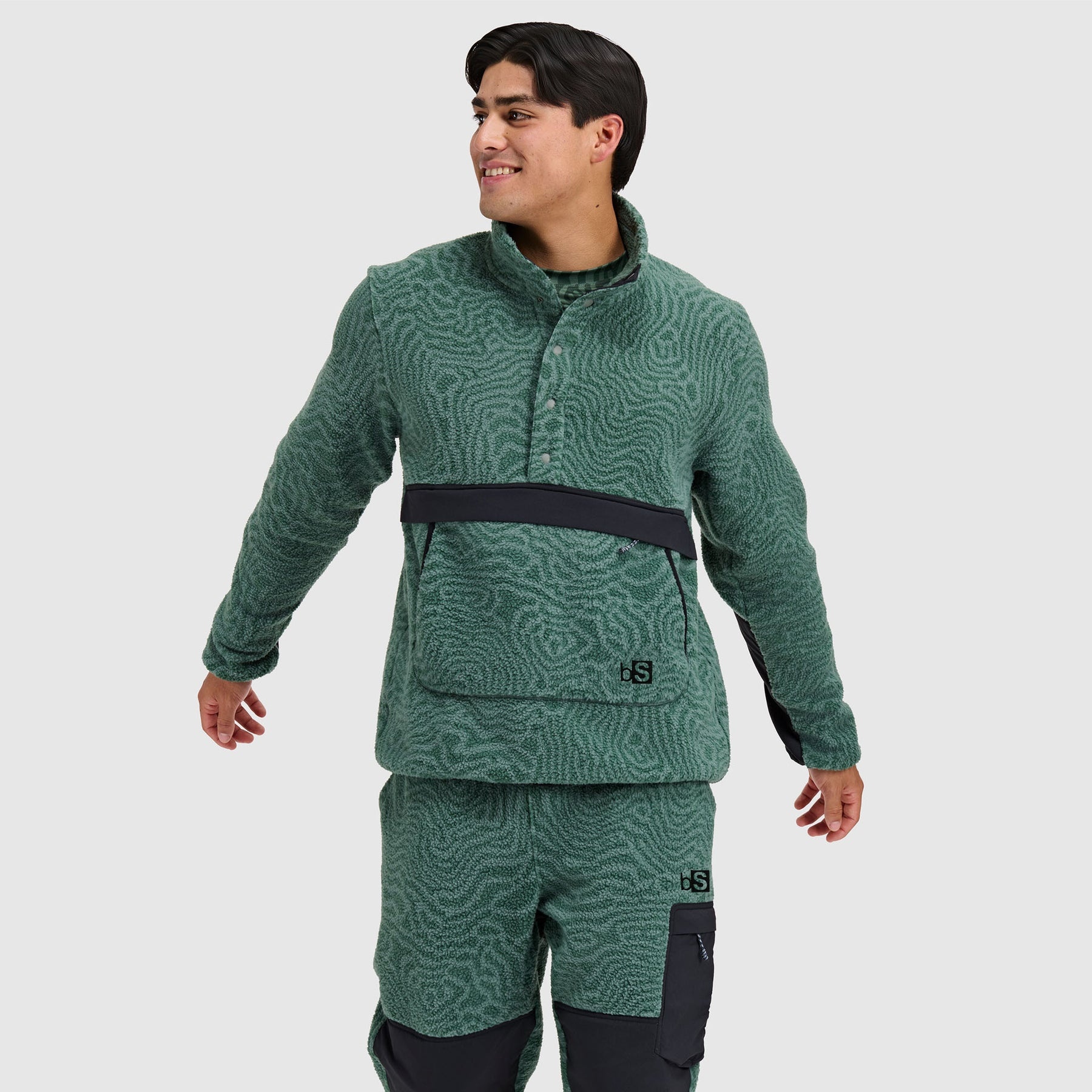 BLACKSTRAP CALDERA 1/2 SNAP FLEECE