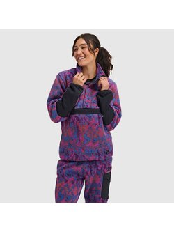 BLACKSTRAP W CALDERA 1/2 SNAP FLEECE