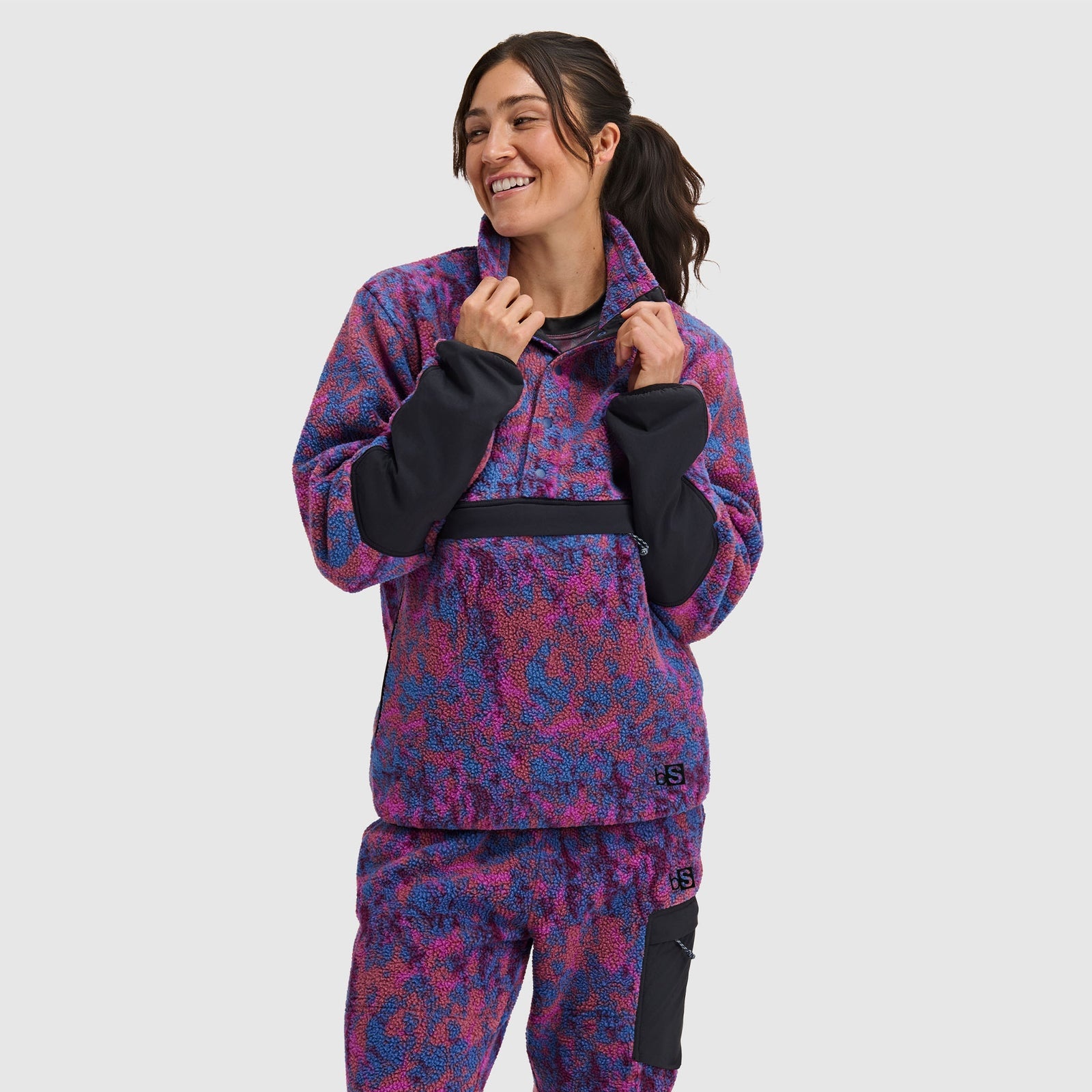 BLACKSTRAP W CALDERA 1/2 SNAP FLEECE