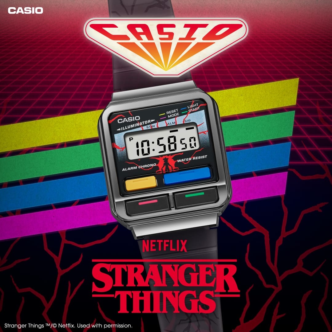 CASIO CASIO A120WE STANGER THINGS