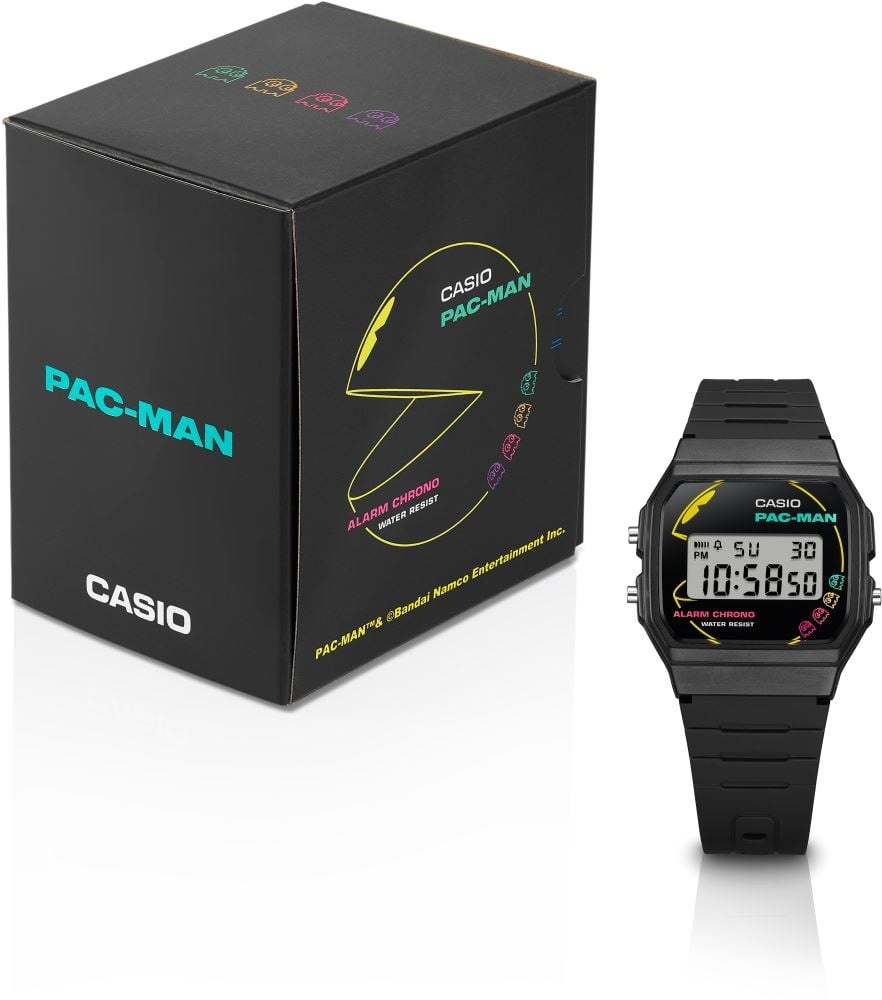 CASIO F91WPC1A PAC-MAN