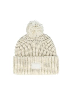 TNF COZY CHKY CABIN BEANIE WHT