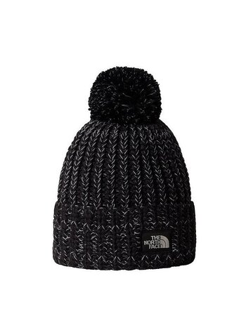 TNF COZY CHKY CABIN BEANIE BLK