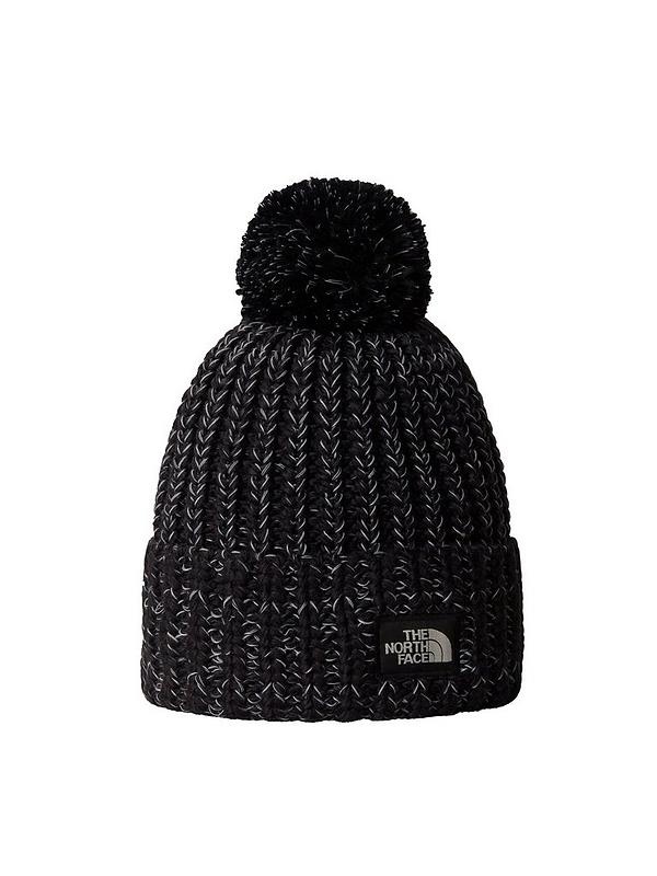 TNF COZY CHKY CABIN BEANIE BLK