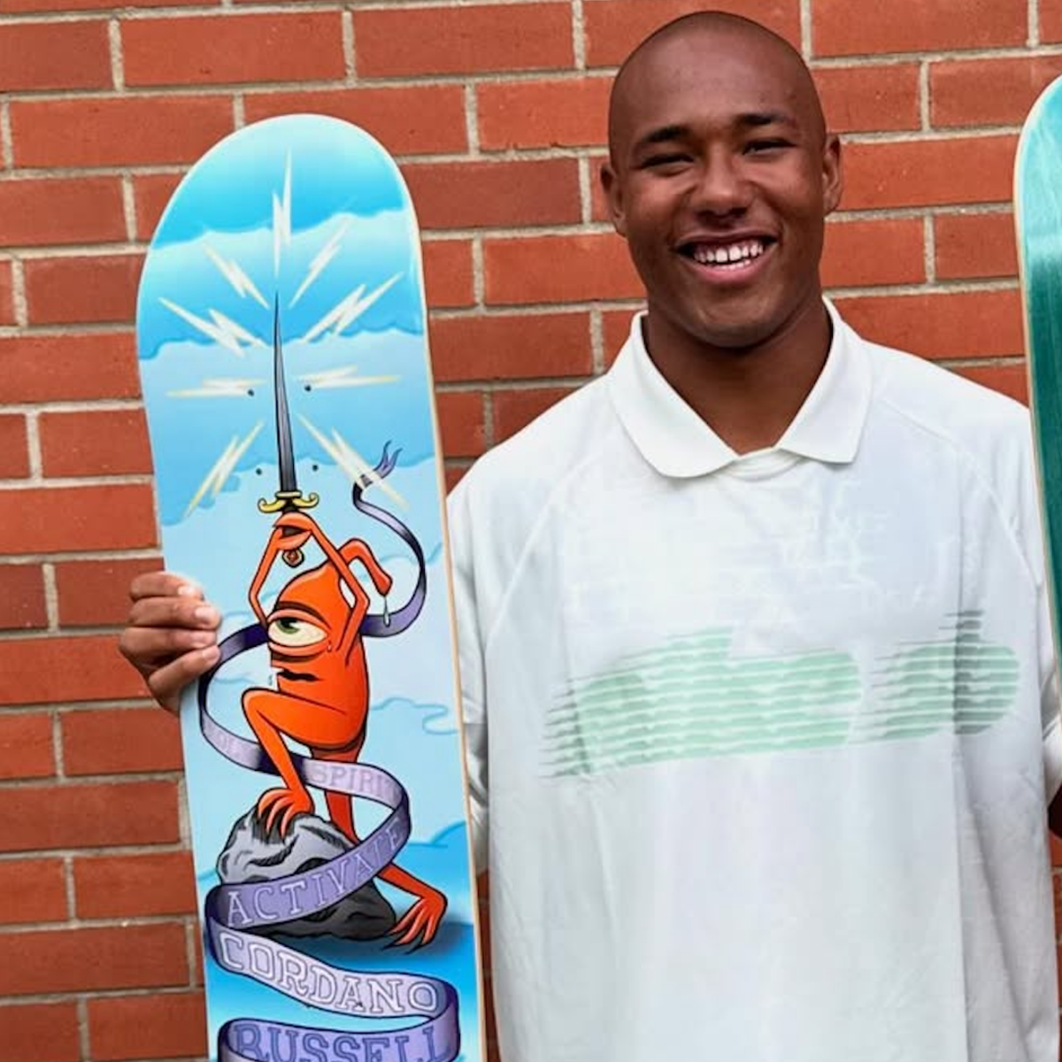 TOY MACHINE RUSSEL ACTIVATE DECK 8.25''