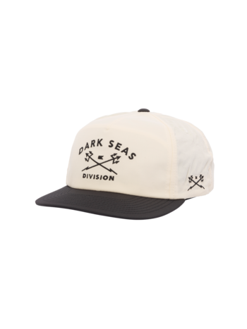 DARK SEAS TRIDENT NYLON SNAPBACK BLK/WHT