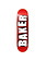 BAKER BRAND LOGO DECK RED 8.5''