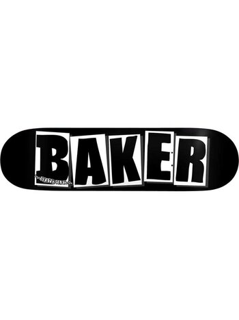 BAKER BRAND LOGO DECK BLK/WHT 8.475''