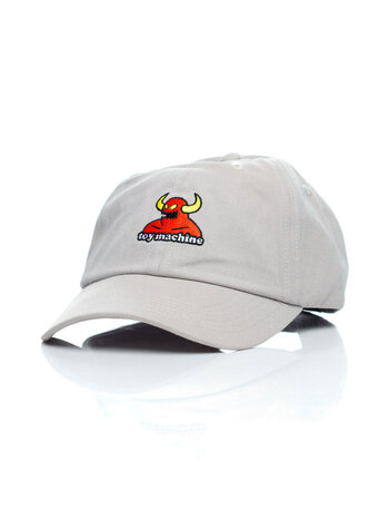 TOY MACHINE MONSTER  STRAPBACK CAP LIGHT GREY