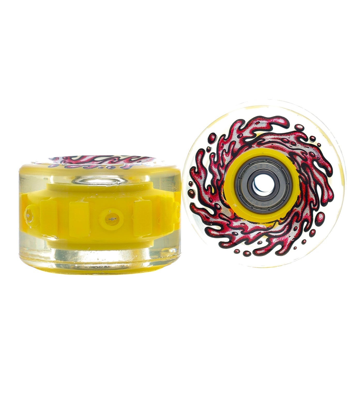SLIME BALLS LIGHT UP - RD/YEL LED 78A-60mm