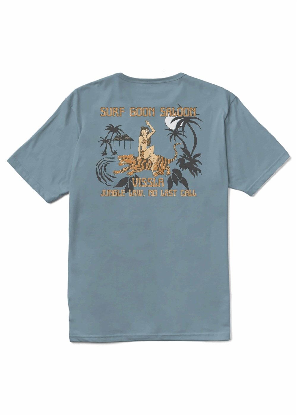 VISSLA JUNGLE LAW ORGANIC TEE