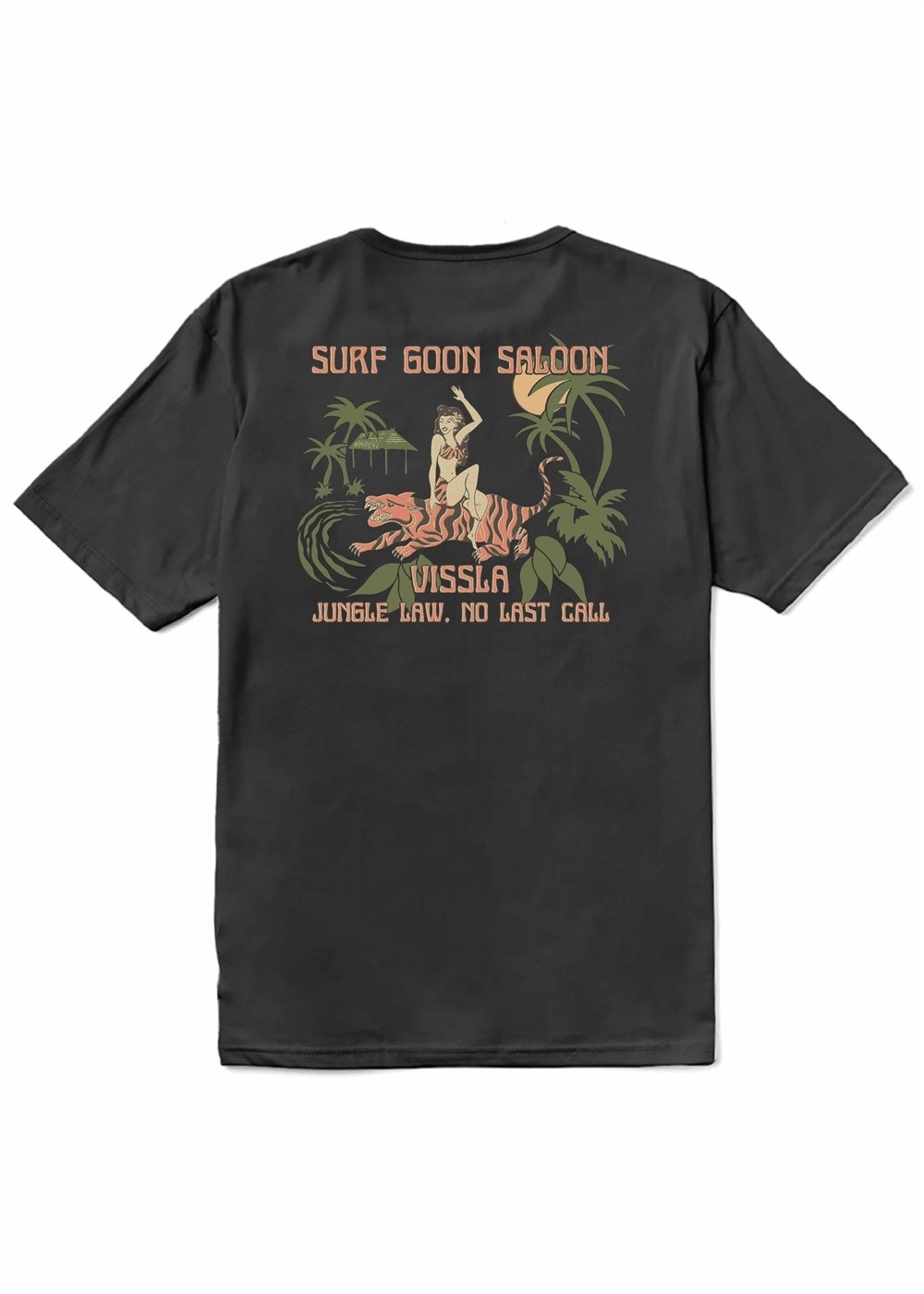 VISSLA JUNGLE LAW ORGANIC TEE