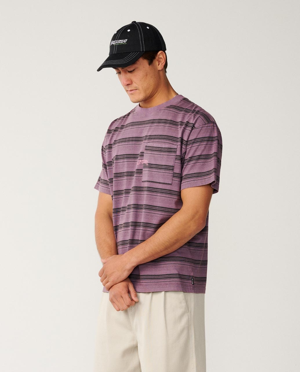 RIPCURL DISORDER STRIPE TEE