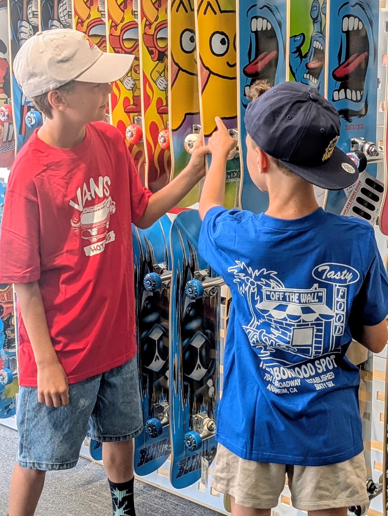 VANS FOOD SPOT SS