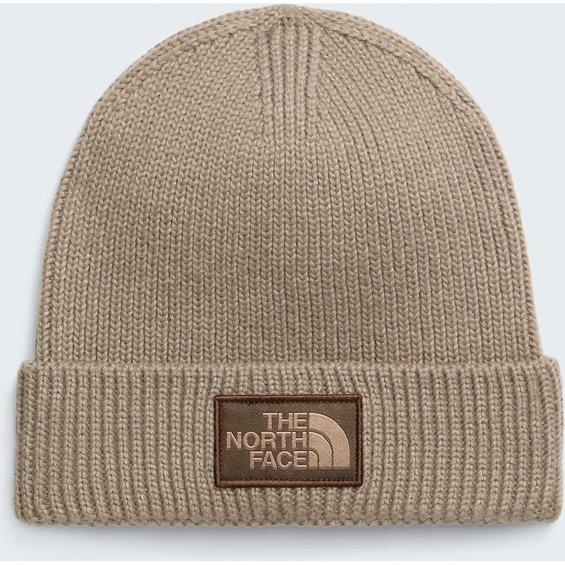 TNF LOGO BOX BEANIE REGULAR GARNET
