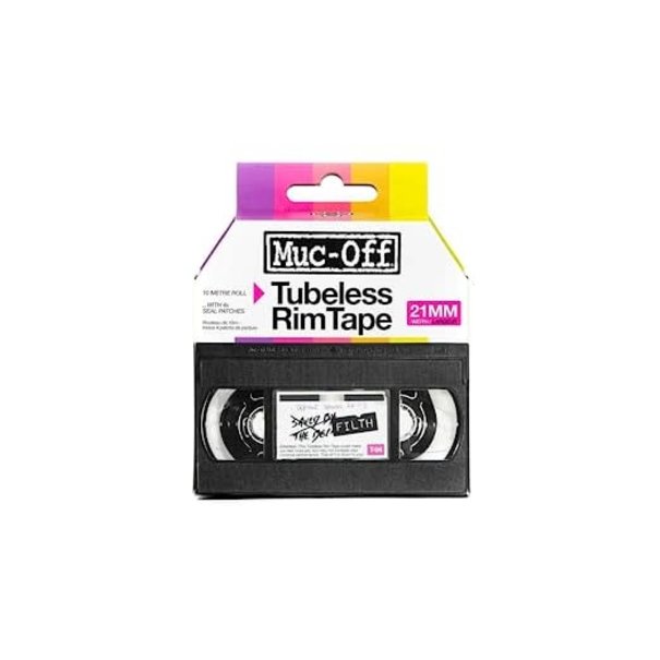 Muc-Off Tubeless Rim Tape, 10m, 21mm