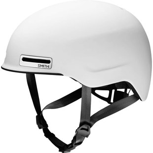 Maze Bike Helmet: Matte White Large